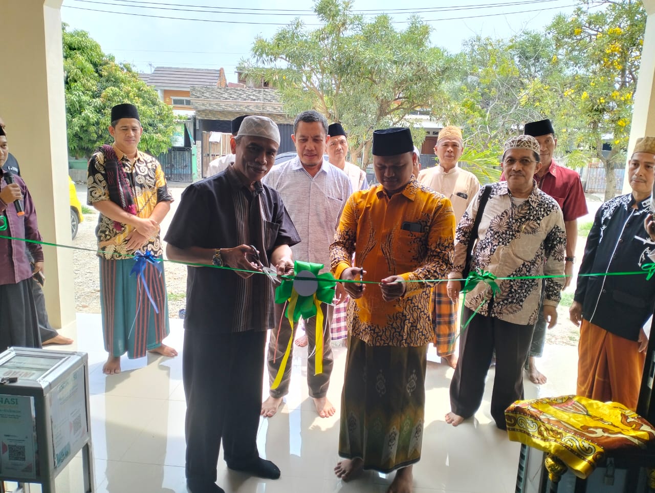Serah terima pihak pengembang ke pengurus Masjid Jami' Ar-Rahman Perumahan Green De Jalen